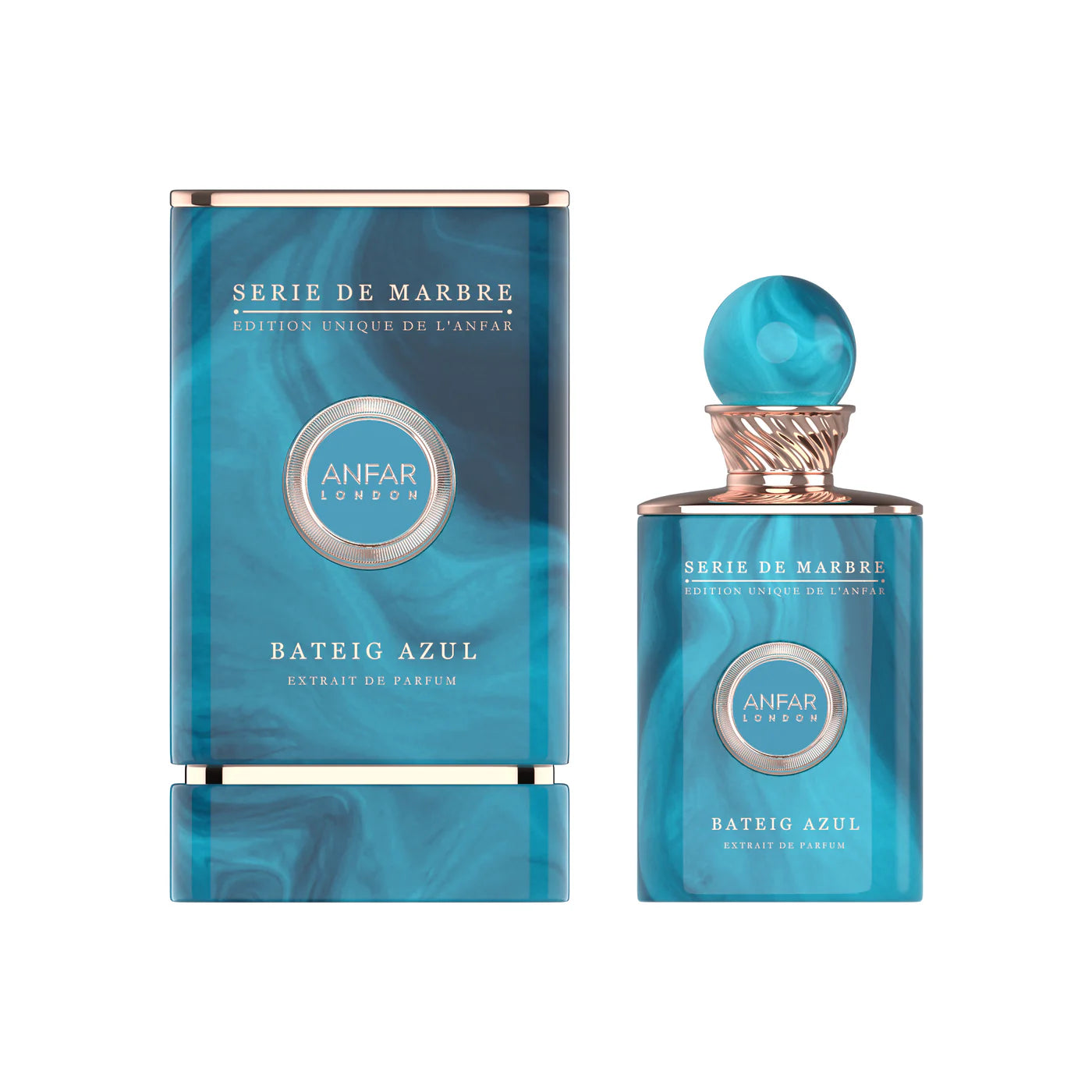 NEW! ANFAR London - Bateig Azul for Unisex - Extrait De Parfum Spray | Made in UAE