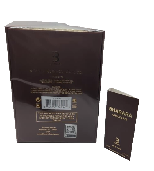 NEW! BHARARA For Men Chocolate - EDP with Sample | Made in USA