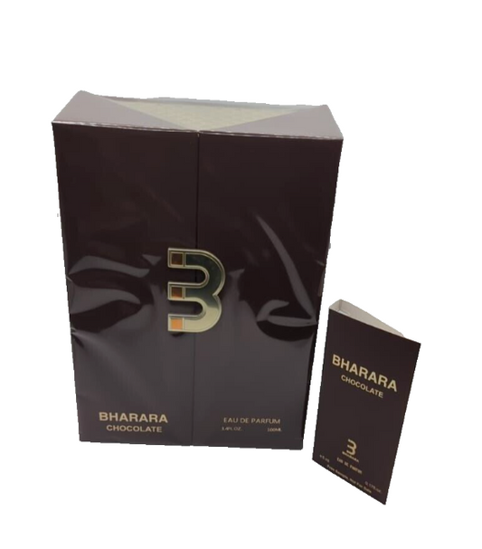 NEW! BHARARA For Men Chocolate - EDP with Sample | Made in USA